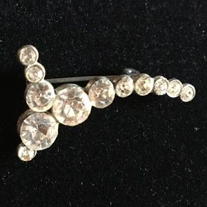 Vintage Rhinestone Pin